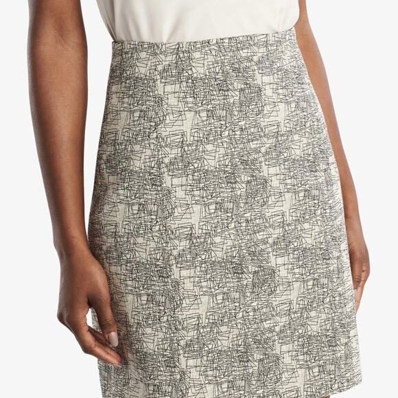 M.M. LaFleur Scribble Jacquard The Crosby Pencil Skirt - Picture 14 of 14